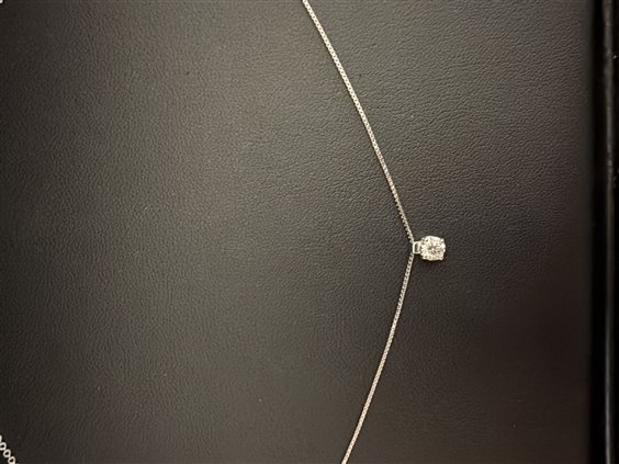 Collar Polello Mujer in Oro blanco Diamante 0.26 Ct E2863CB2 - E2863CB2